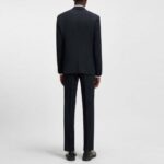 HUGO ARTI-HESTEN253X EXTRA SLIM FIT SUIT DARK BLUE - Image 2