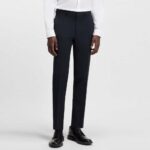 HUGO ARTI-HESTEN253X EXTRA SLIM FIT SUIT DARK BLUE - Image 5