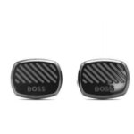 BOSS MEN CUFFLINKS B-CASING-CUF-BLACK - Image 2