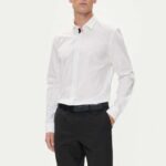 HUGO MEN'S SLIM FIT SHIRT ELISHA02 WHITE