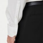 HUGO MEN'S SLIM FIT SHIRT ELISHA02 WHITE - Image 4