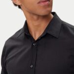 HUGO MEN'S EXTRA SLIM FIT SHIRT ELISHA 02 BLACK - Image 3