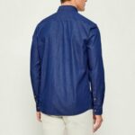 BOSS MEN'S SLIM FIT SHIRT H-ROAN-BD-E-C1-253 BLUE - Image 2