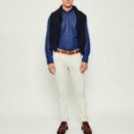 BOSS MEN'S SLIM FIT SHIRT H-ROAN-BD-E-C1-253 BLUE - Image 4
