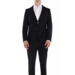 BOSS MEN'S SLIM FIT JACKET H-HUSTON-2PP-253 BLACK