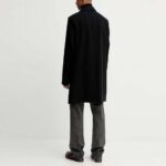 HUGO MEN'S MIGOR2541 WOOL COAT BLACK - Image 2