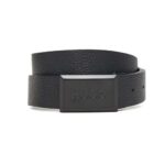 HUGO MEN'S LEATHER BELT GARLOND-B SR35_GRP BLACK
