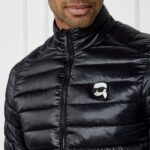 KARL LAGERFELD MEN'S JACKET BLOUSON NOS BLACK - Image 3
