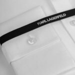 KARL LAGERFELD MEN'S SHIRT MODERN FIT WHITE - Image 3
