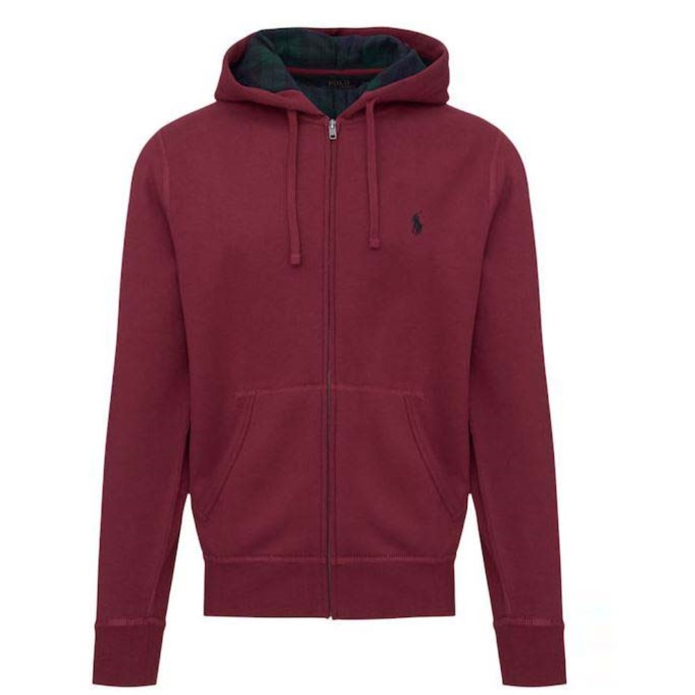 710981467002-1 POLO RALPH LAUREN MEN'S LONG SLEEVE SWEATSHIRT-HOLIDAY RED - Image 1