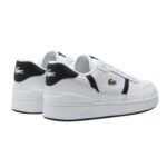 LACOSTE MEN’S SNEAKERS LEATHER T-CLIP SET 225 8 SMA WHITE - Image 4
