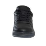LACOSTE MEN’S SNEAKERS LEATHER T-CLIP SHIELD 225 1 SMA BLACK - Image 4