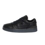LACOSTE MEN’S SNEAKERS LEATHER T-CLIP SHIELD 225 1 SMA BLACK