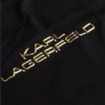 KARL LAGERFELD MEN'S T-SHIRT CREWNECK BLACK - Image 4