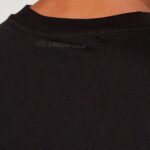 KARL LAGERFELD MEN'S T-SHIRT CREWNECK BLACK - Image 5