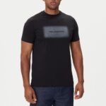 KARL LAGERFELD MEN'S T-SHIRT CREWNECK BLACK