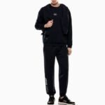 EMPORIO ARMANI MEN'S EA7 TRAINING WITH TECHNICAL FABRIC BLUE
