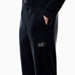 EMPORIO ARMANI MEN'S EA7 TRAINING WITH TECHNICAL FABRIC BLUE - Image 3