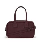 KARL LAGERFELD WOMEN'S K/ROCKY BAULETTO GRAINY WINDSOR BURGUNDY - Image 2