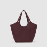 KARL LAGERFELD WOMEN'S K/ROCKY MARAIS MD TOTE WINDSOR BURGUNDY - Image 2