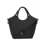 KARL LAGERFELD WOMEN'S K/ROCKY MARAIS SM TOTE BLACK-NICKEL - Image 2
