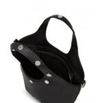 KARL LAGERFELD WOMEN'S K/ROCKY MARAIS SM TOTE BLACK-NICKEL - Image 3