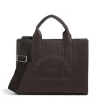 KARL LAGERFELD WOMEN'S K/RSG PEBBLE SQUARE MED TOTE TOBACCO