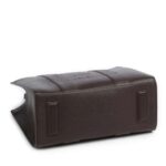 KARL LAGERFELD WOMEN'S K/RSG PEBBLE SQUARE MED TOTE TOBACCO - Image 4