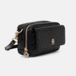 TOMMY HILFIGER WOMAN'S TH ICON CAMERA BAG MONO BLACK - Image 2