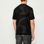 EMPORIO ARMANI EA7 MEN'S T-SHIRT REGULAR FIT "ASV" BLACK - Image 2