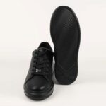 KARL LAGERFELD MEN'S SNEAKERS KAPRI EMBOSS REPEAT LO LACE BLACK - Image 5