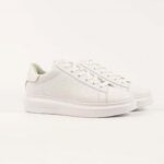 KARL LAGERFELD MEN'S SNEAKERS KAPRI EMBOSS REPEAT LO LACE WHITE - Image 5