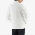 LA MARTINA MEN'S GUARDS LINE MEN'S HIGH-NECK ZIP-UP SWEATSHIRT-BALLIO WHITE - Image 2