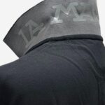 LA MARTINA MEN'S STRETCH PIQUW POLO SHIRT BLACK - Image 4