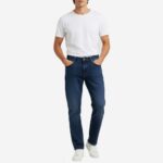 TRUSSARDI MEN'S JEAN'S 5 POCKET 370 CLOSE BLUE DENIM