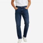 TRUSSARDI MEN'S JEAN'S 5 POCKET 370 CLOSE BLUE DENIM - Image 2