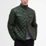 BARBOUR MEN ARIEL BOX QUILTED JACKET SAGE