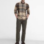 BARBOUR MEN'S BEARPARK REGULAR LONG-SLEEVED SHIRT AUTUMN DRESS