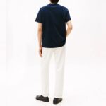 TOMMY HILFIGER MEN RUBBERISED CREST JERSEY T-SHIRT DESERT SKY - Image 4