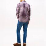 TOMMY HILFIGER MEN REGULAR FIT TARTAN OXFORD SHIRT REGATTA RED - Image 4