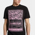 DSQUARED2 MEN'S COOL FIT FASHION SHOW T-SHIRT BLACK - Image 2