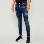DSQUARED2 MEN'S SKATER JEANS BLUE