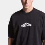 DSQUARED2 MEN'S ICON NEW GENERATION LOOSE FIT T-SHIRT BLACK - Image 2