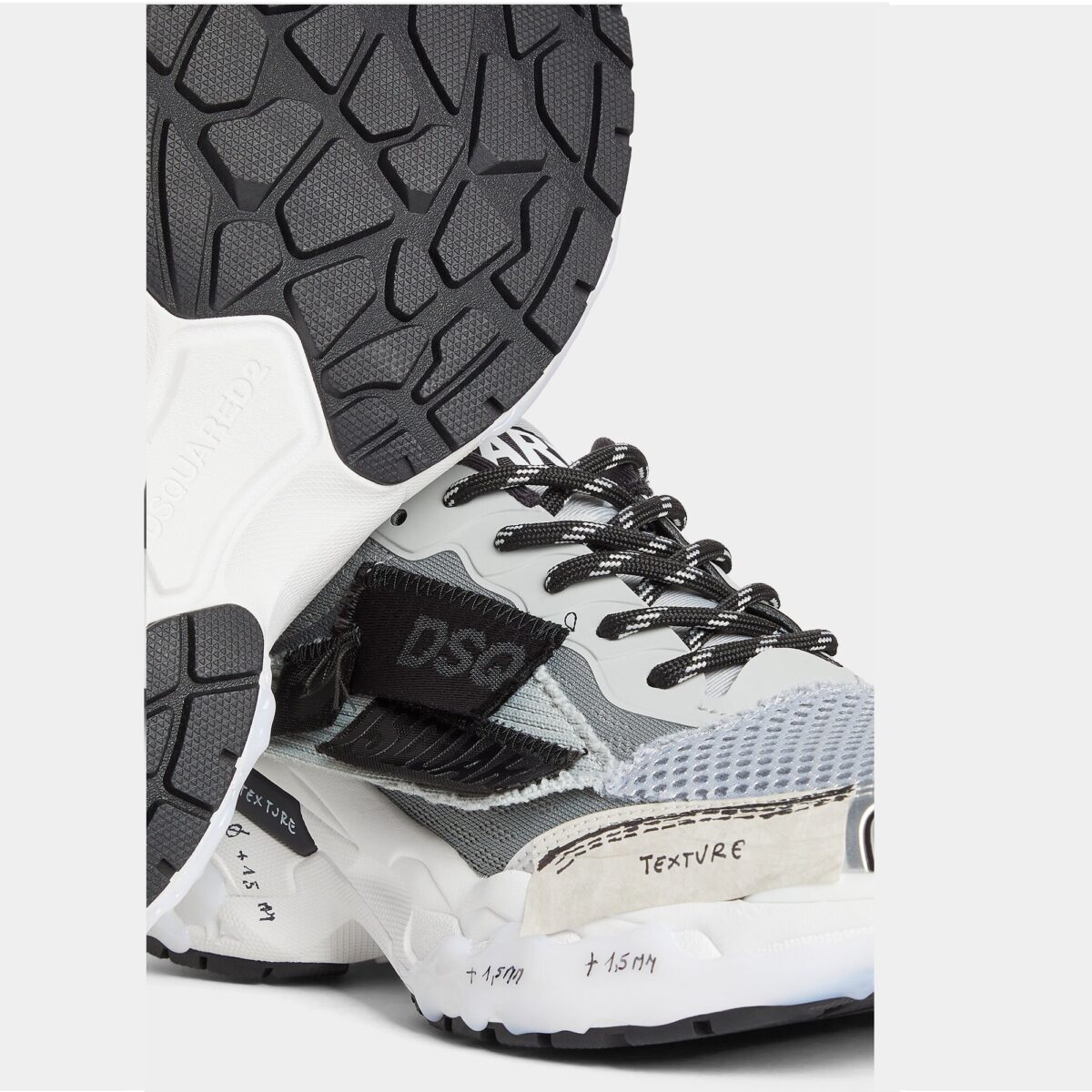 DSQUARED2 MEN'S FASTER SNEAKERS MULTICOLOR - Image 3