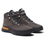 TIMBERLAND MEN'S FIELD TREKKER MID LACE SNEAKER CASTLEROCK GREY - Image 3