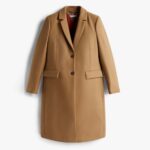 TOMMY HILFIGER WOMEN'S CLASSIC SB WOOL REG COAT LIGHT SEPIA BROWN - Image 5