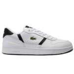 LACOSTE MEN’S SNEAKERS LEATHER T-CLIP SET 225 8 SMA WHITE