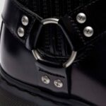 DR MARTENS 2976 HARNESS ANALINE LEATHER CHELSEA BOOTS BLACK - Image 5