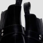 DR MARTENS 2976 HARNESS ANALINE LEATHER CHELSEA BOOTS BLACK - Image 4