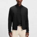 BOSS MEN JACKET C-IBAIO REGULAR FIT BLACK
